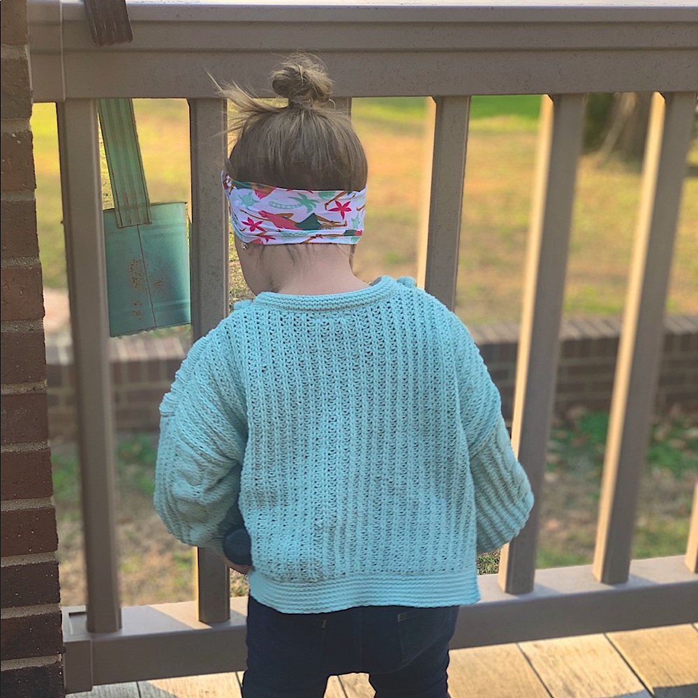 Genuine kids balloon sleeve knit sweater 2T - Picture 8 of 10